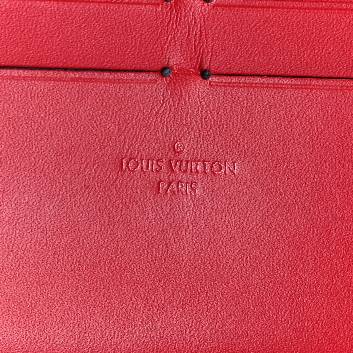 Louis Vuitton Vernis Felicie Pochette Chain Wallet Cherry 10 of 10