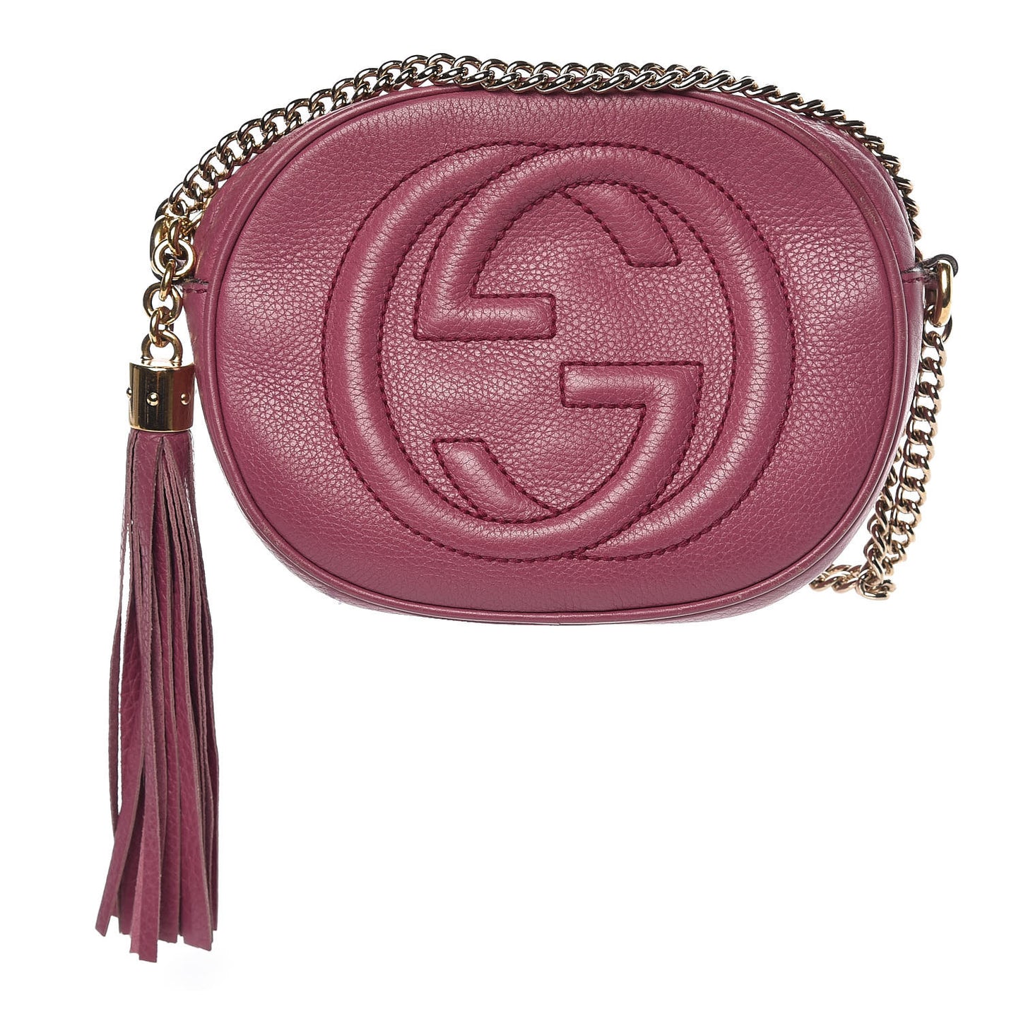 Cellarius Calfskin Mini Soho Chain Bag Peonia Flower