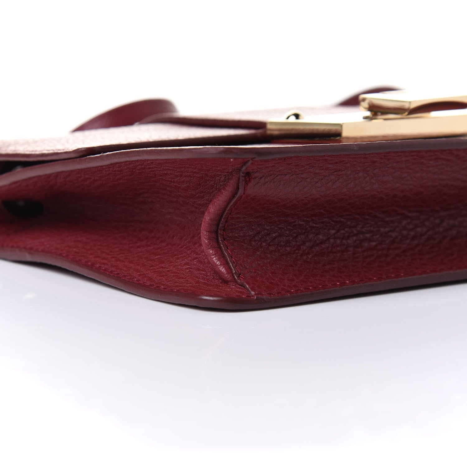 Jimmy Choo Grainy Pebbled Calfskin Rebel Crossbody Bag Pomerol 9 of 10