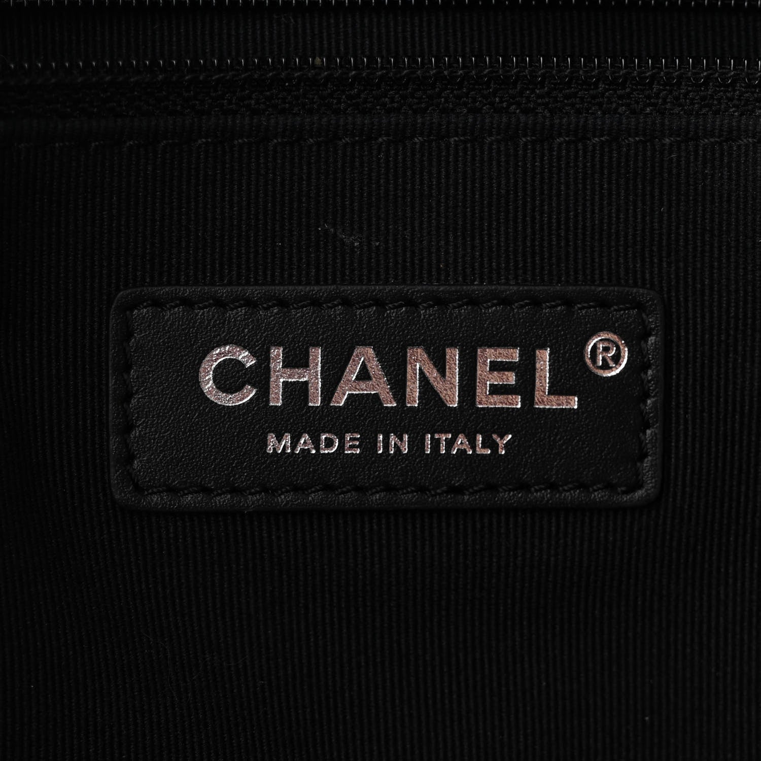 Chanel Calfskin Medium Deauville Tote Black 8 of 13