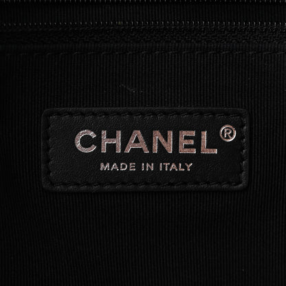 Chanel Calfskin Medium Deauville Tote Black 8 of 13