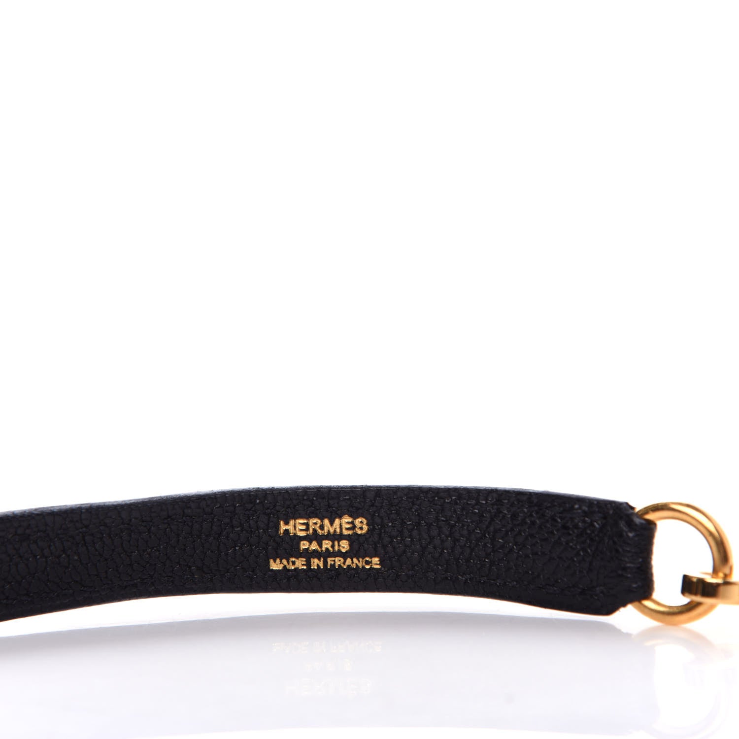 Hermes Ardennes Kelly Shoulder Strap Black 3 of 3