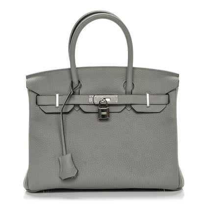 Hermes Togo Birkin 30 Gris Mouette 1 of 24
