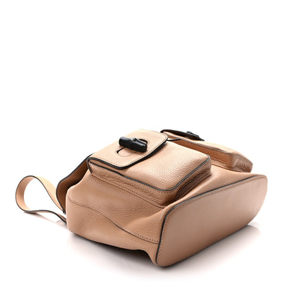 Gucci Cellarius Calfskin Medium Bamboo Backpack Camelia 4 of 9