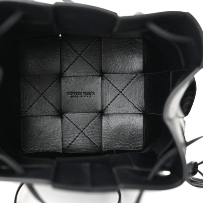 Bottega Veneta Nappa Maxi Intrecciato Cassette Bucket Bag Black 6 of 10