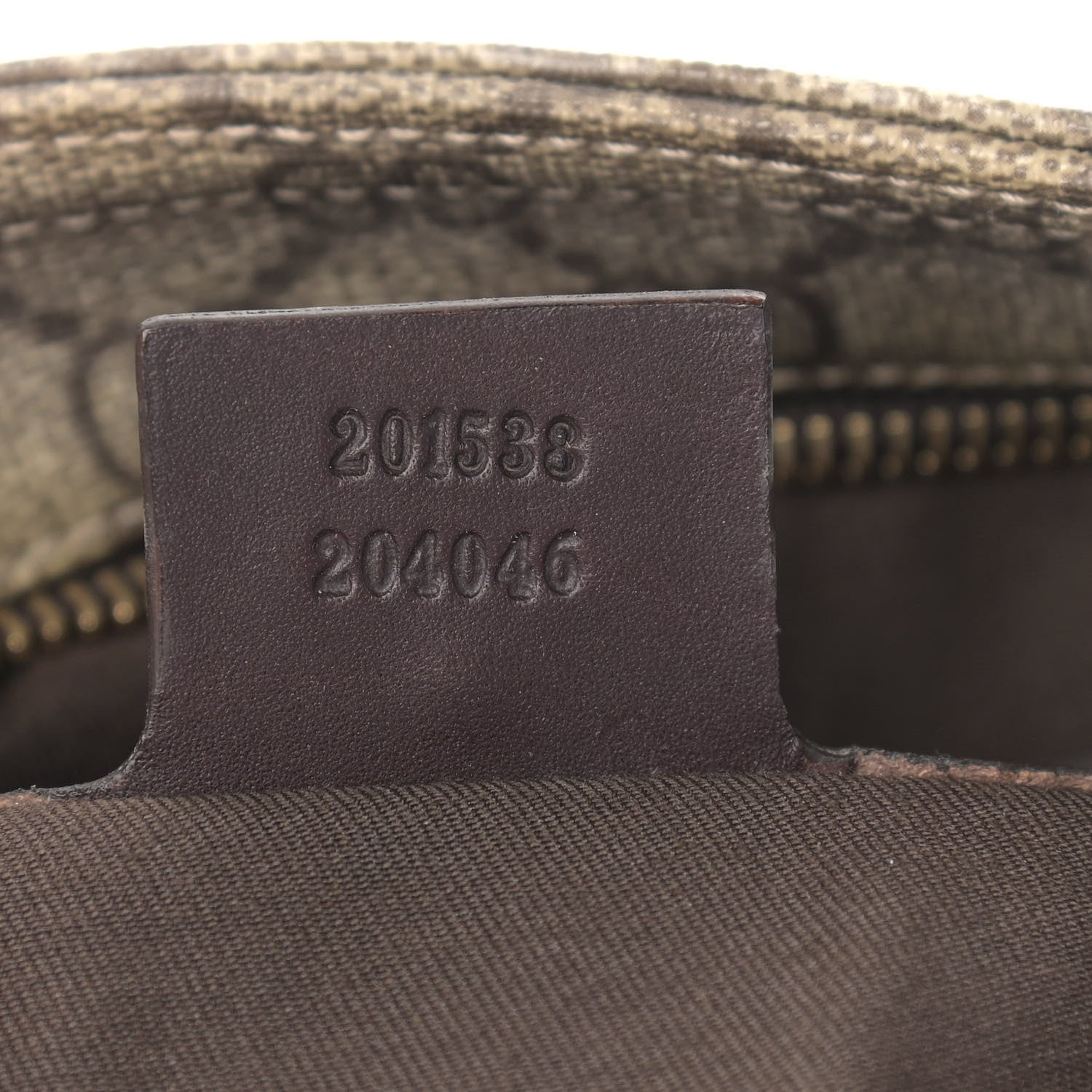 Gucci GG Supreme Monogram Small Flat Messenger Bag Dark Brown 6 of 9