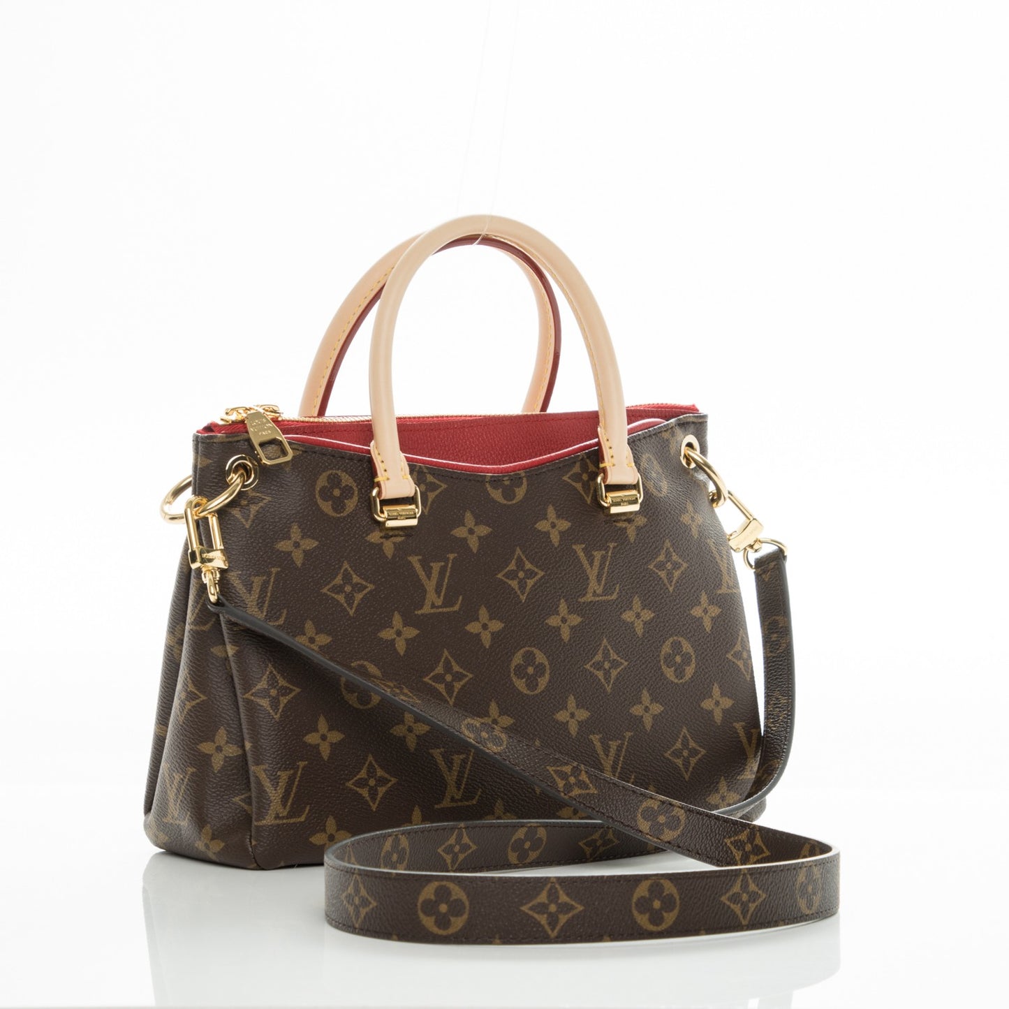 Monogram Pallas BB Cherry