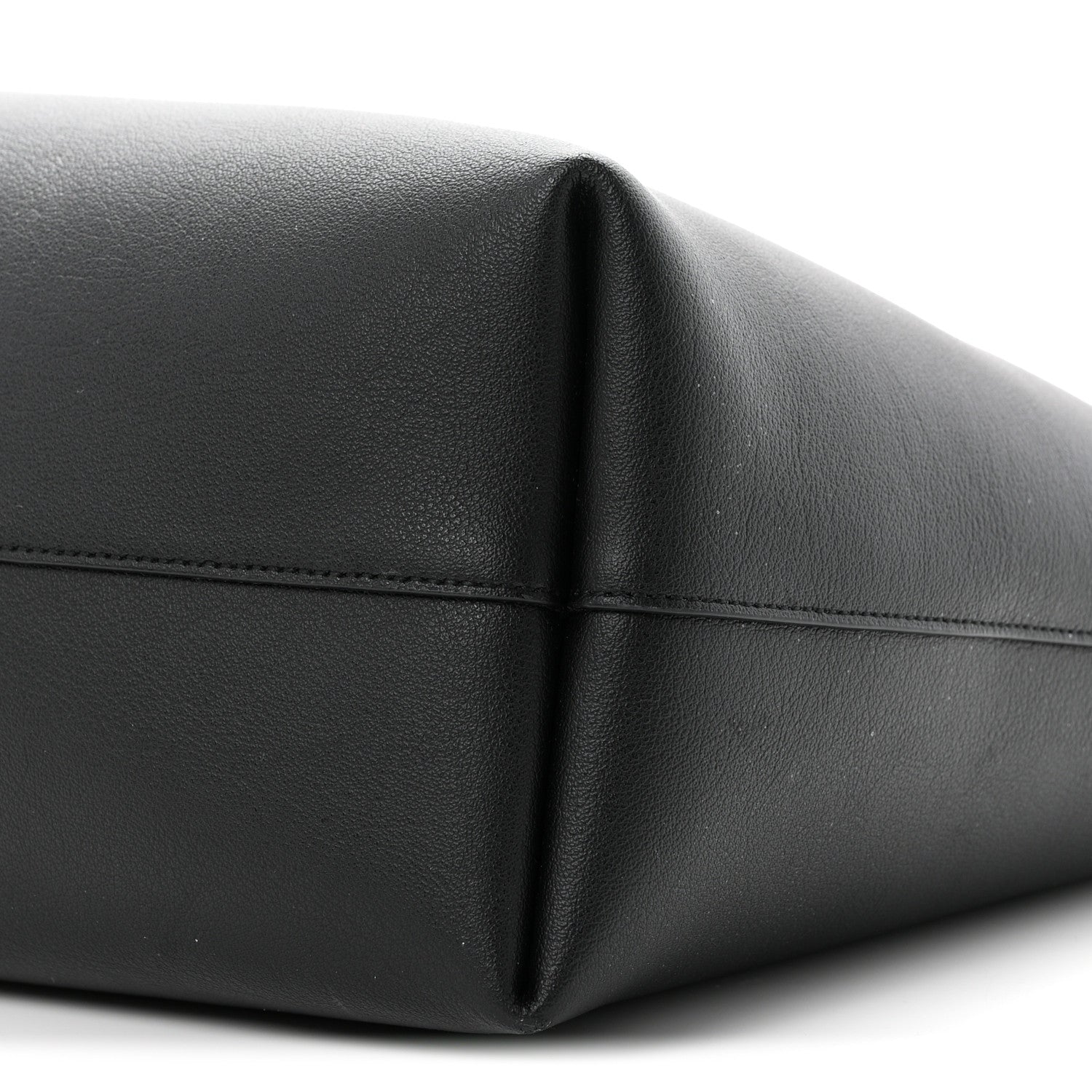 Saint Laurent Calfskin Large Shopping Tote Black 11 of 11