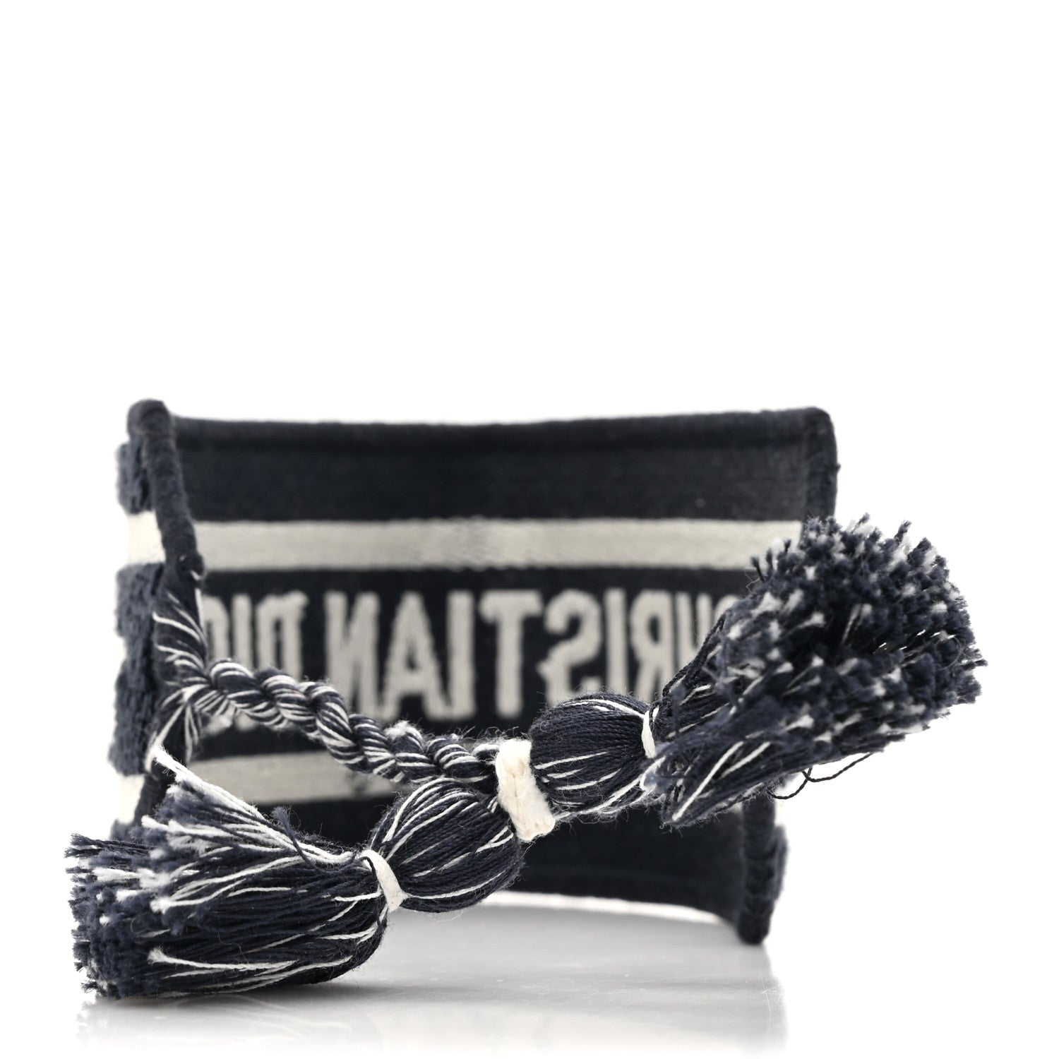 Christian Dior Woven Cotton J'Adior Friendship Bracelet Blue 3 of 3