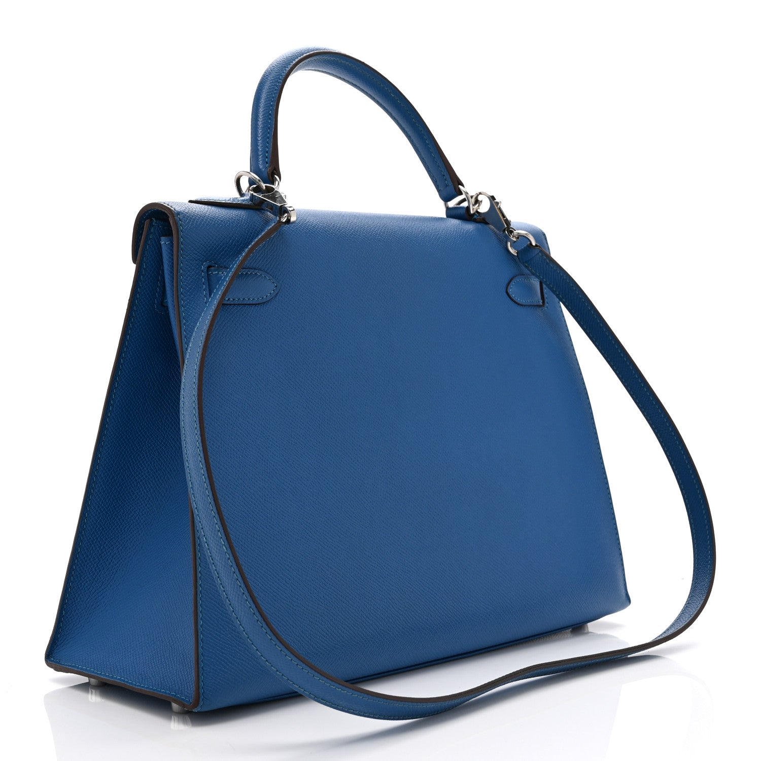 Hermes Epsom Kelly Sellier 32 Mykonos 3 of 10