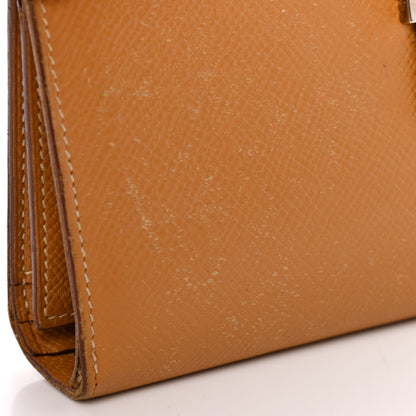 Hermes Epsom Bearn Gusset Wallet Gold 13 of 16