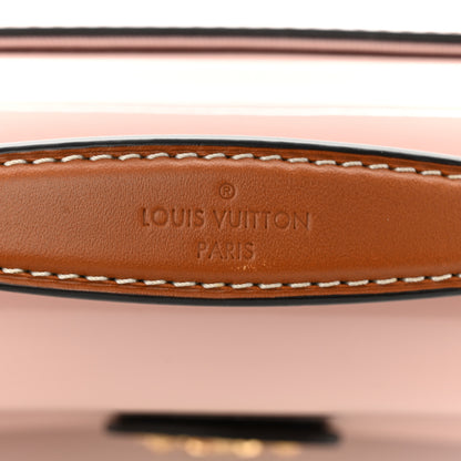 Louis Vuitton Patent Calfskin Monogram Cherrywood BB Rose Ballerine 6 of 11