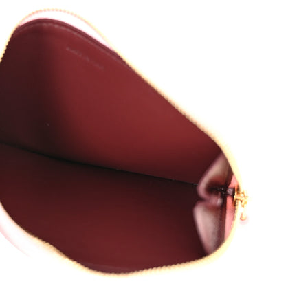 Celine Supple Grained Calfskin Long Zipped Card Holder Dirty Pink Syrah 5 of 9
