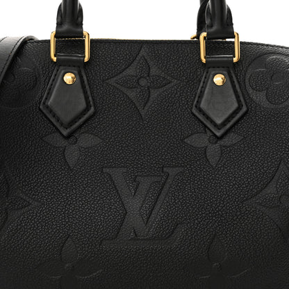 Louis Vuitton Empreinte Monogram Giant Speedy Bandouliere 25 Black 7 of 10