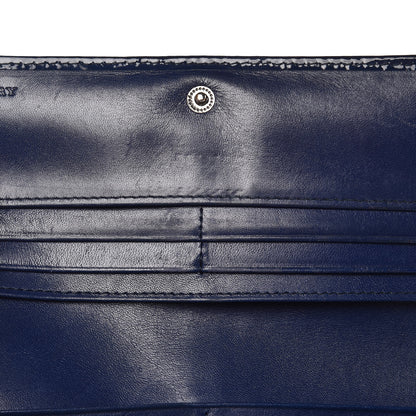 Burberry Supernova Check Penrose Continental Wallet Blue 15 of 16