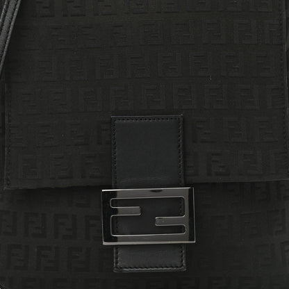 Fendi Zucchino Vitello Tube Messenger Black 7 of 9