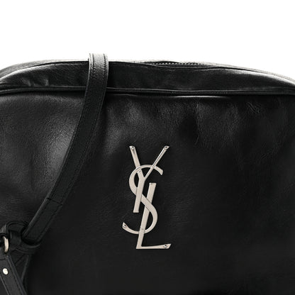 Saint Laurent Calfskin Monogram Lou Camera Bag Black 8 of 10