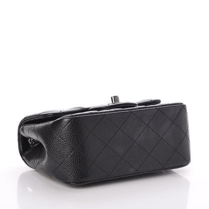 Chanel Caviar Quilted Mini Square Flap Black 4 of 8