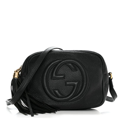Gucci Pebbled Calfskin Small Soho Disco Bag Black 1 of 12