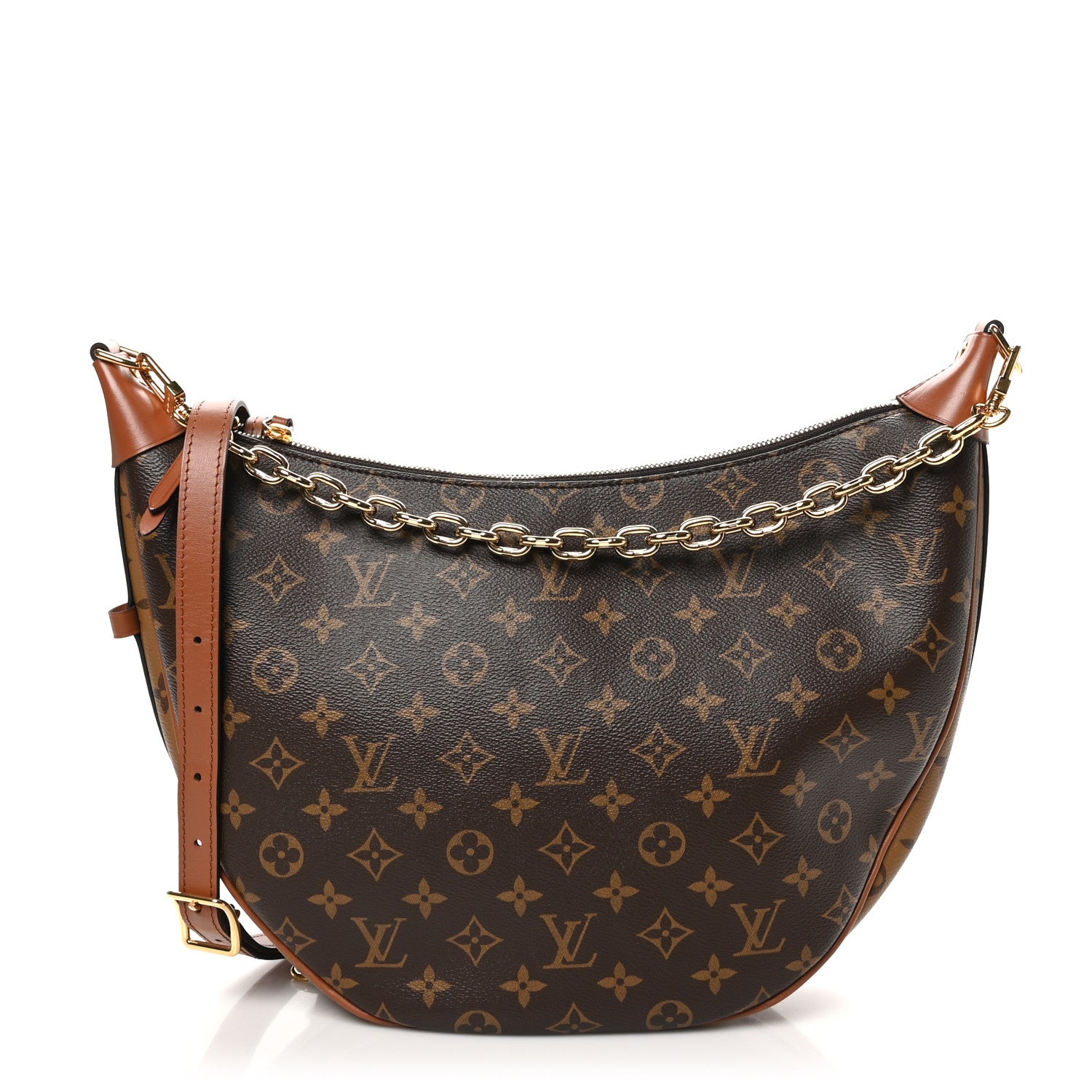 Louis Vuitton Reverse Monogram Loop Hobo 1 of 10