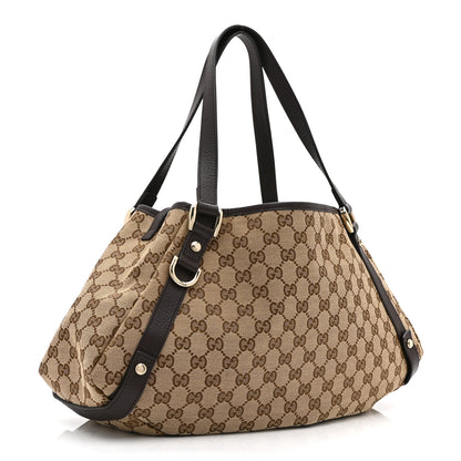 Gucci Monogram Medium Abbey Shoulder Bag Dark Brown 3 of 10
