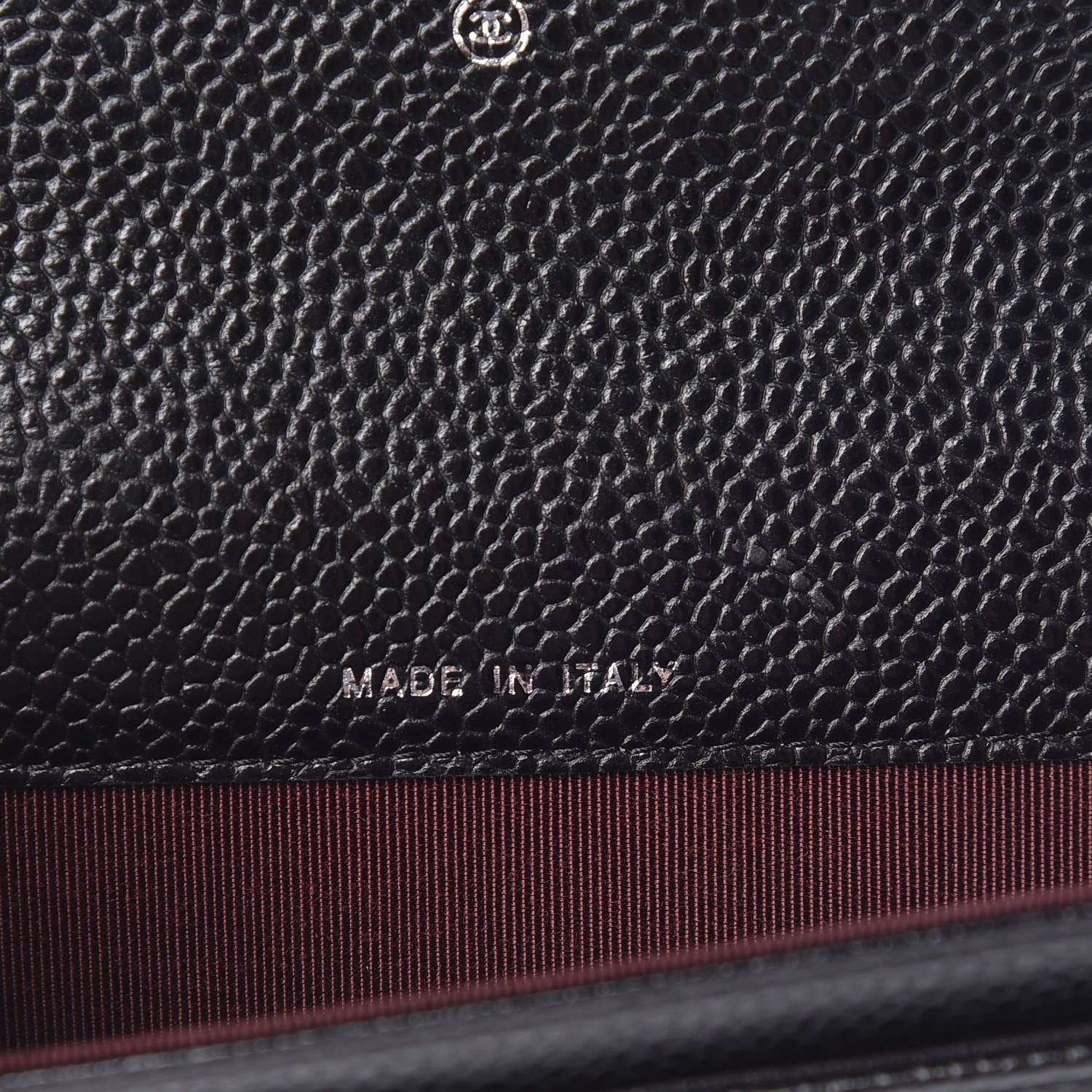 Chanel Caviar Quilted Flap Card Holder Black 6 of 8