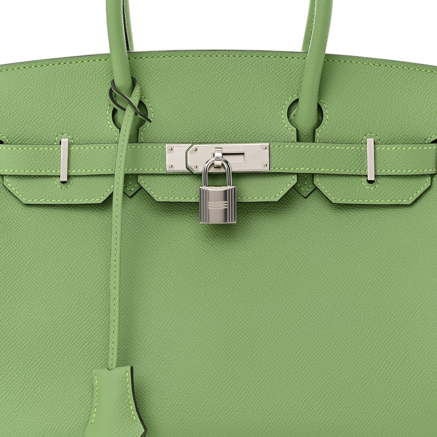 Hermes Epsom Birkin 30 Vert Criquet 8 of 14