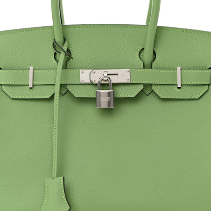 Hermes Epsom Birkin 30 Vert Criquet 8 of 14