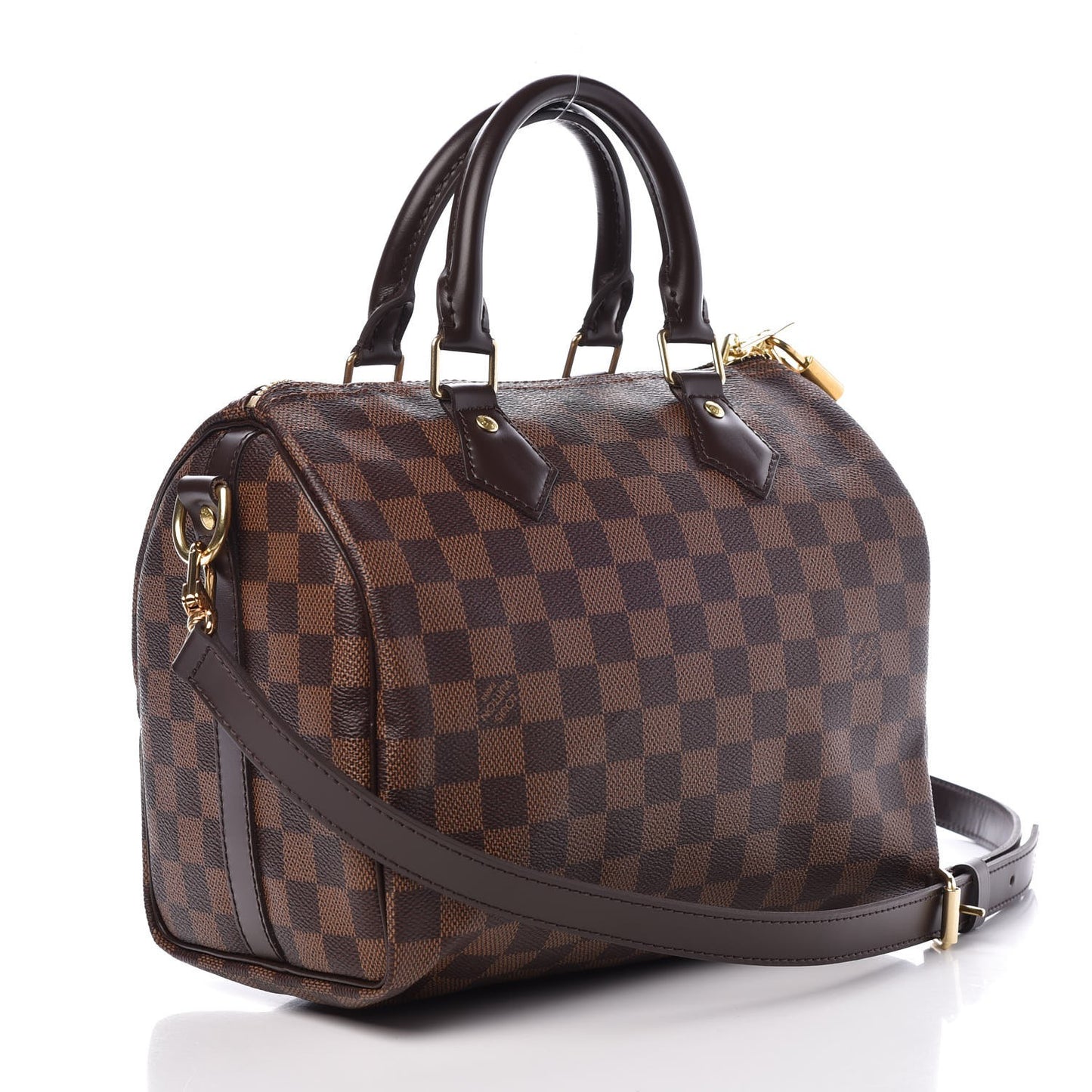 Damier Ebene Speedy Bandouliere 25