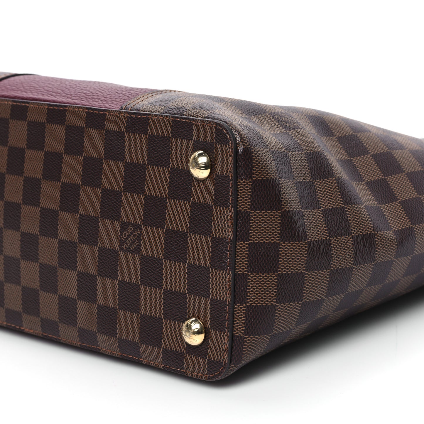 Damier Ebene Taurillon Jersey Bordeaux