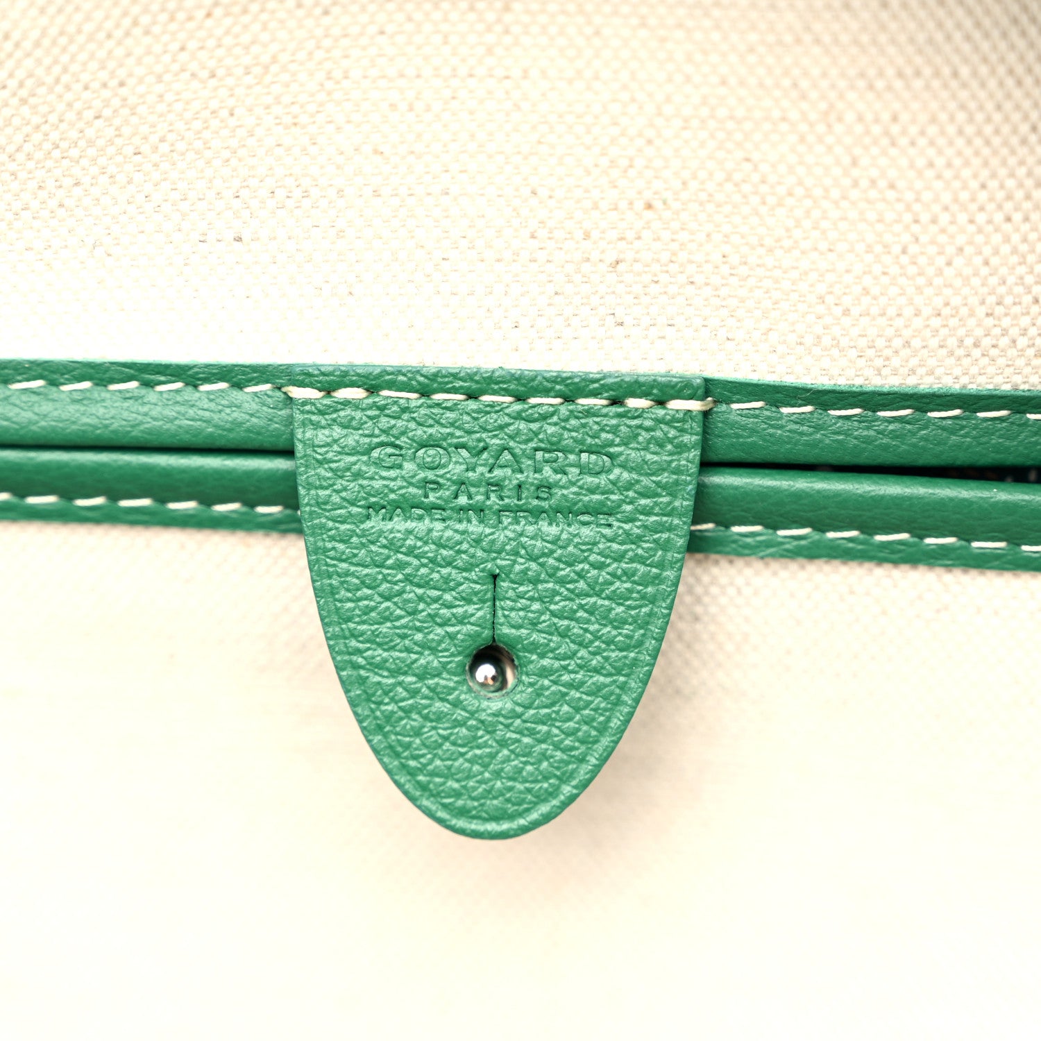 Goyard Goyardine Artois PM Green 6 of 10