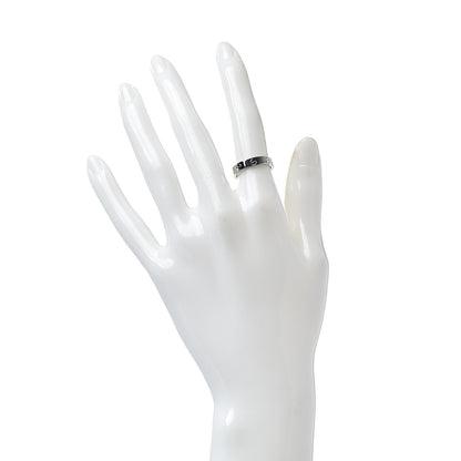 Cartier 18K White Gold 3.5mm LOVE Wedding Band Ring 49 4.75 2 of 4