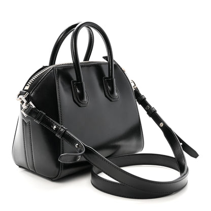 Givenchy Shiny Lord Calfskin Mini Antigona Black 3 of 10