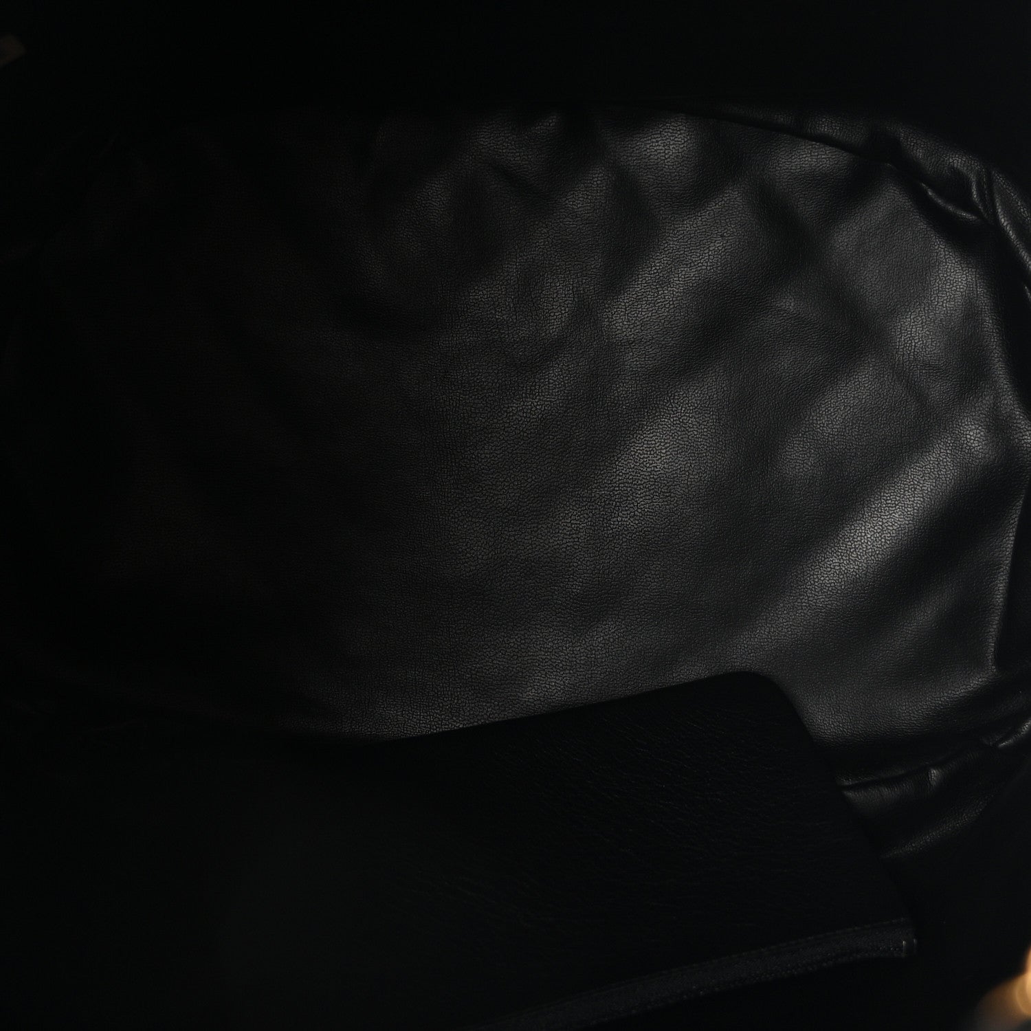 Chanel Lambskin Diamond Stitched Drawstring Shoulder Bag Black 6 of 12