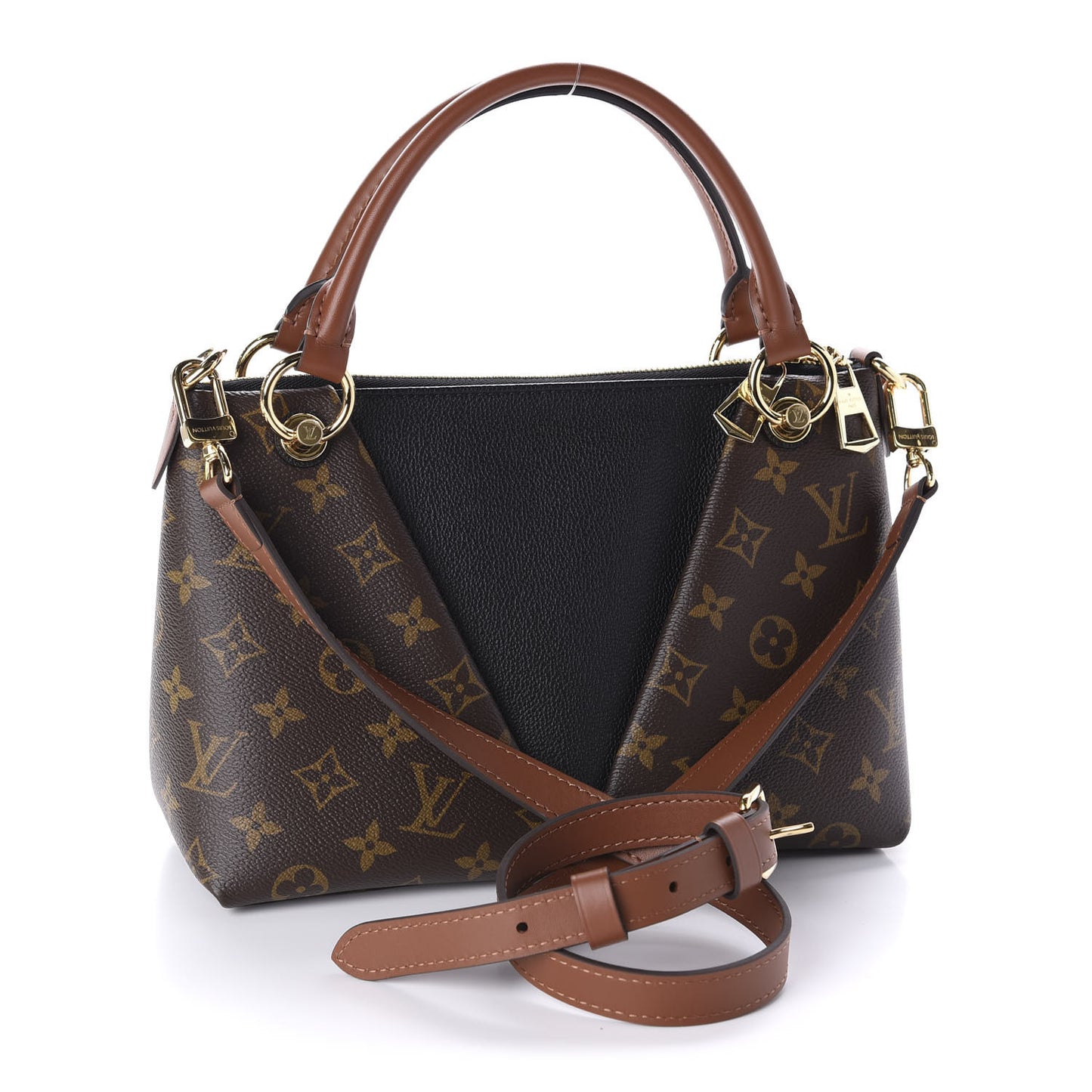 Monogram V Tote BB Black
