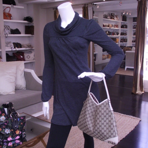 Gucci Monogram GG New Britt Medium Hobo 2 of 10