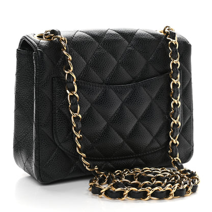 Chanel Caviar Quilted Mini Square Flap Black 3 of 9