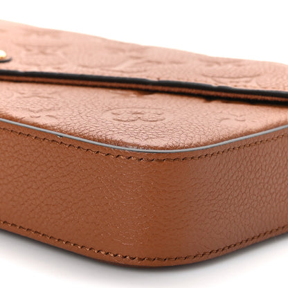 Louis Vuitton Empreinte Pochette Felicie Chain Wallet Cognac 8 of 8