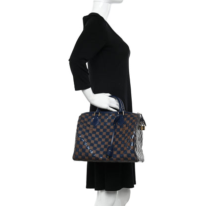 Louis Vuitton Damier Paillettes Speedy 30 Blue 2 of 13