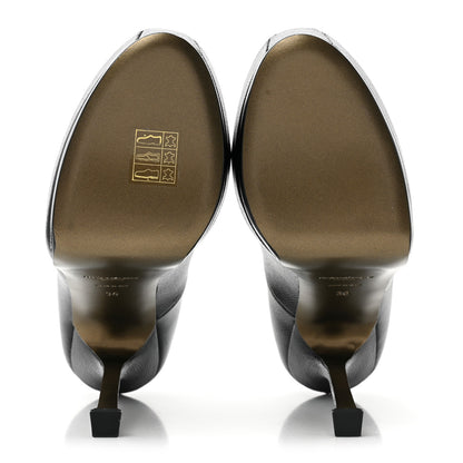 Saint Laurent Vernigolf Tribtoo 105 Pumps 36 Black 5 of 12