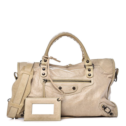 Balenciaga Agneau Classic Hardware City Dune 1 of 16
