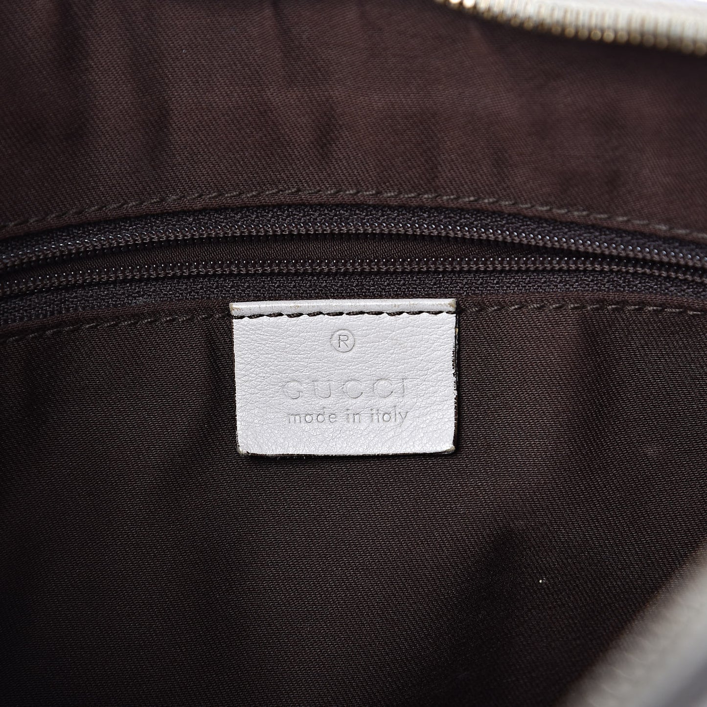 Monogram Large D Gold Hobo Off White