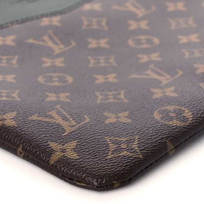 Louis Vuitton Monogram Daily Pouch Black 9 of 10