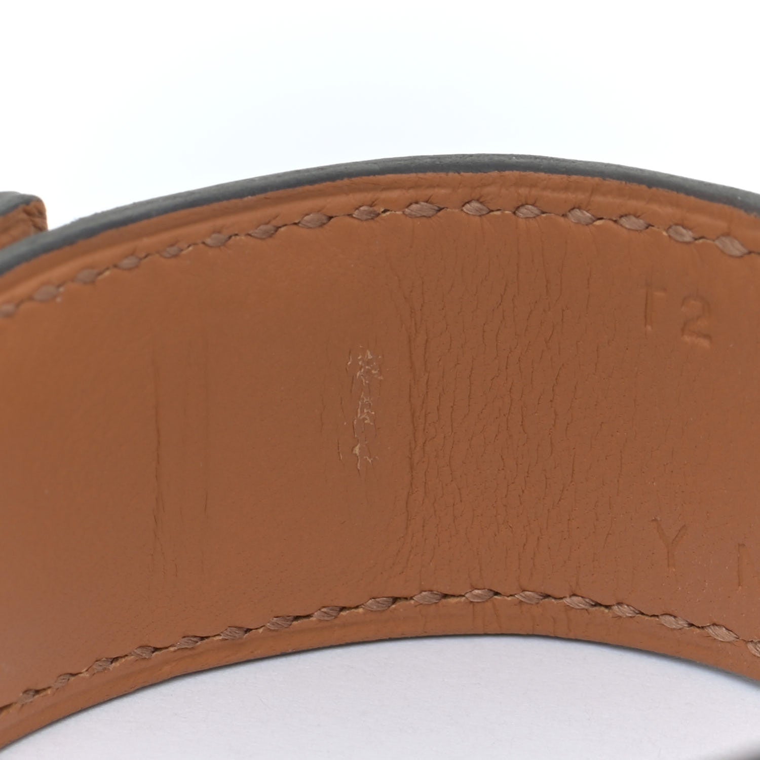 Hermes Lizard Collier De Chien CDC 24 Bracelet T2 Desert 7 of 8