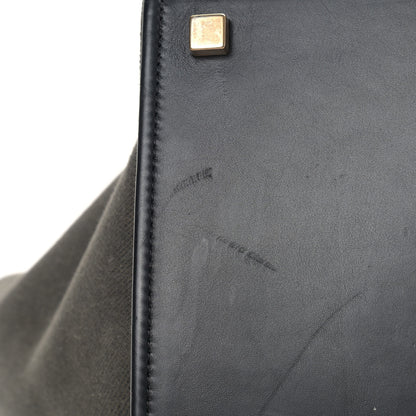 Celine Canvas Striped Medium Phantom Luggage Multicolor 10 of 13
