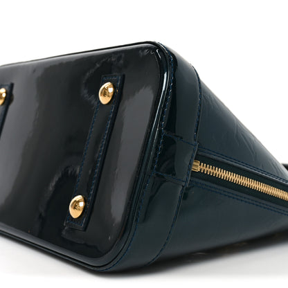 Louis Vuitton Vernis Alma PM Blue Nuit 9 of 9