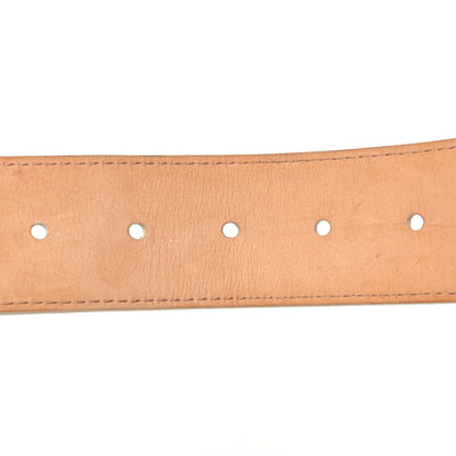 Louis Vuitton Damier Azur Pochette Solo Belt 90 36 6 of 14