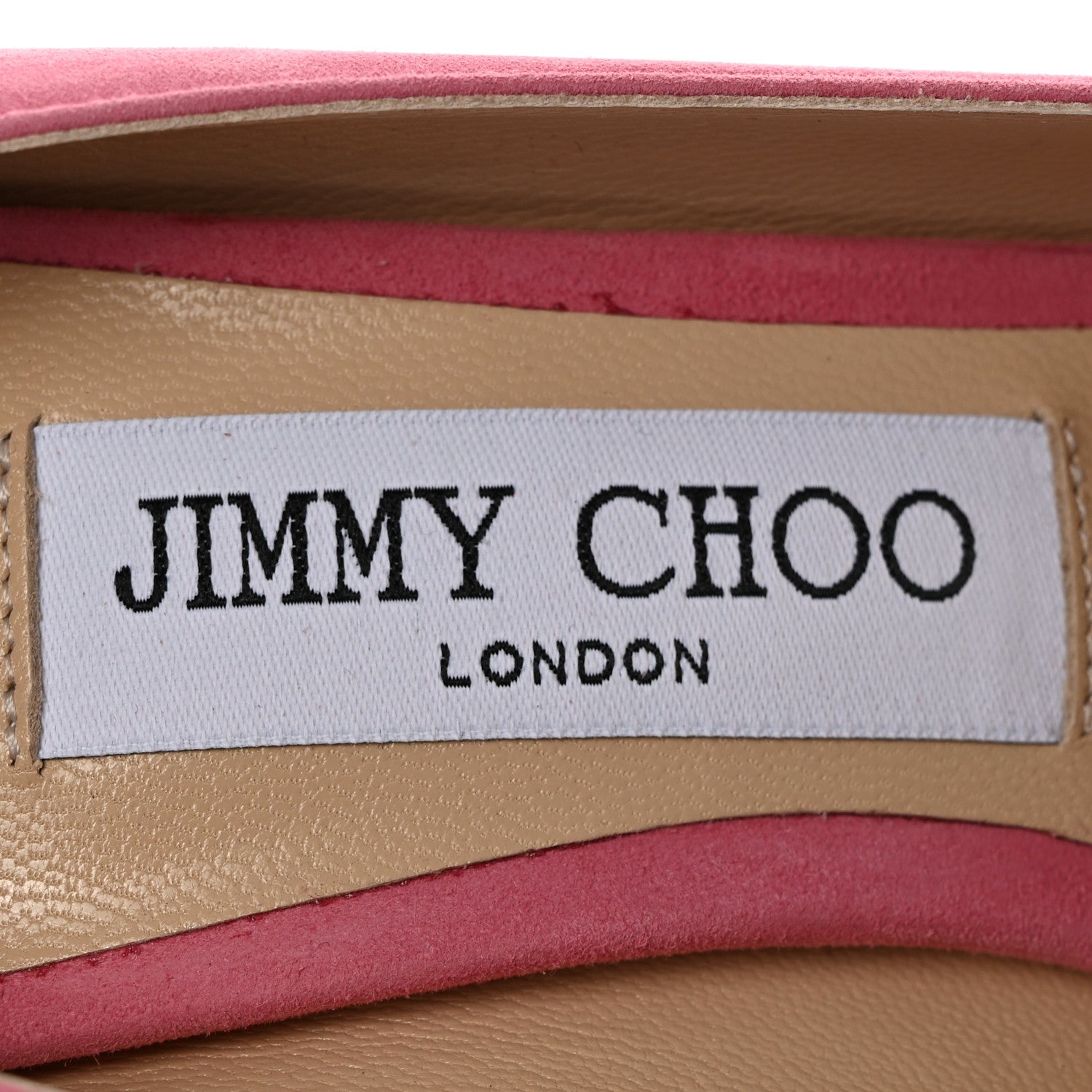 Jimmy Choo Suede Love 100 Pump 35.5 Candy Pink 8 of 10