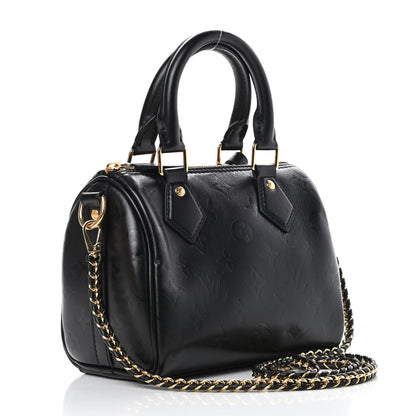 Louis Vuitton Monogram Ink Speedy BB Black 3 of 11