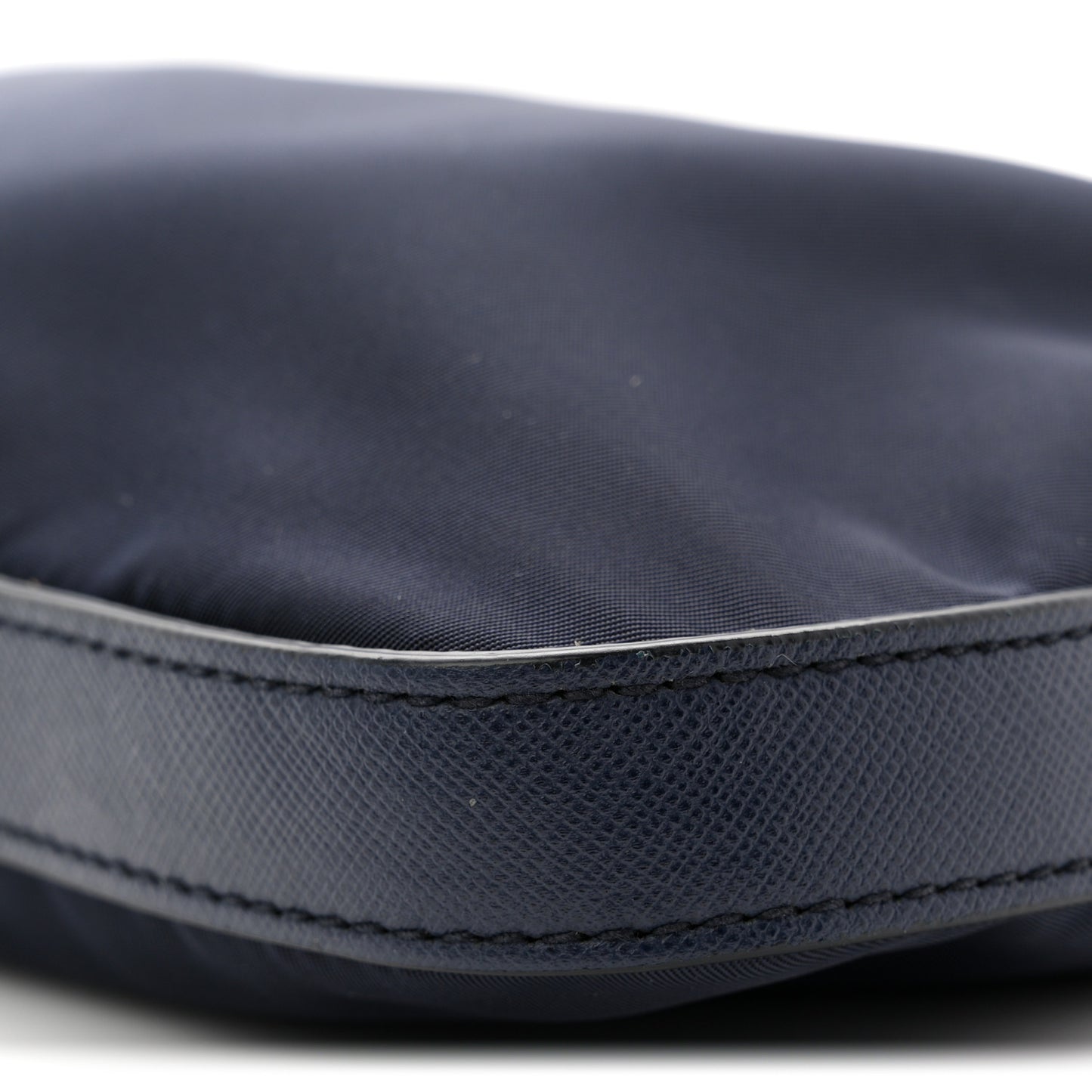 Tessuto Nylon Saffiano Small Crossbody Bag Navy